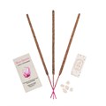 12 Packs of Native Soul Crystal Intentions Incense with Rose Quartz Chips