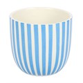 Blue Striped La Dolce Vita Plant Pot