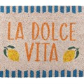 Blue La Dolce Vita Doormat