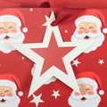 Jolly Santa Christmas Gift Bag