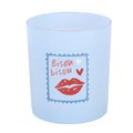 Bougie « Love Letter » à la menthe poivrée rose