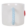 Taza «Love You Heart» con asa retorcida