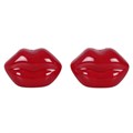 Salero y pimentero con forma de labios