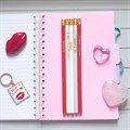 Pack of 5 Love Themed Pencils