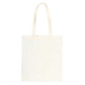 White Cat Print Polycotton Tote Bag
