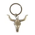 Sleutelhanger met stierenschedel