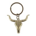 Sleutelhanger met stierenschedel