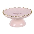 Bandeja decorativa con pedestal «Amore»