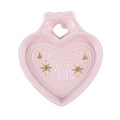 Ciotolina portagioie a forma di medaglione a cuore