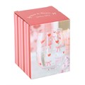 Bow and Heart Print Stemless Glass