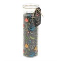 Midnight Bloom Print French Tulip Tube Candle