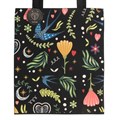 Midnight Bloom Polycotton Tote Bag