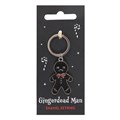 Spooky Gingerbread Man Keyring