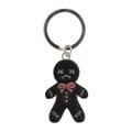 Spooky Gingerbread Man Keyring