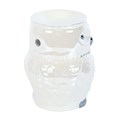 Owl Shaped Iridescent Oil Burner and Wax Warmer