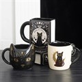 Tazza a forma di libro "Black Cat Magick: Il libro degli incantesimi"