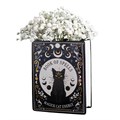 Vase en forme de livre « Black Cat Magick »