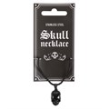 Black Stainless Steel Skull Necklace