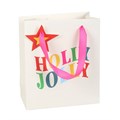 23cm Holly Jolly Gift Bag