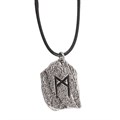 Rune of Transformation Viking Cord Necklace