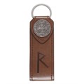 Journey Viking Rune Faux Leather Keyring