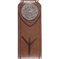 Protection Viking Rune Faux Leather Keyring