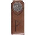 Joy Viking Rune Faux Leather Keyring