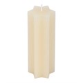 Cream Starry Night Star Shaped Taper Candle