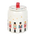 Nutcracker Storage Jar with Bow