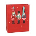 23cm Red Nutcracker Gift Bag