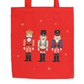 Nutcracker Print Polycotton Tote Bag