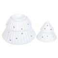 White Christmas Tree Oil Burner