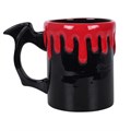 Red Drip Bat Wing Mug