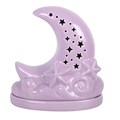 Purple Pastel Skies Moon Incense Cone Holder
