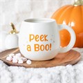 Peekaboo Ghost Rounded Mug