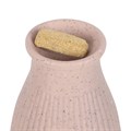 Greige Ribbed Palo Santo Brick Burner