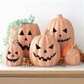 22cm Terracotta Pumpkin Ornament