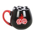 Black Dice Mug and Socks Set