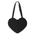 Burning Heart Satin Tote Bag