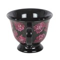 Dark Romance Floral Print Teacup