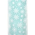 Snow Day Snowflake Print Cotton & Coconut Tube Candle