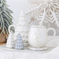 Iridescent Fir Tree Salt and Pepper Shakers