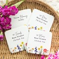 Set of 24 Wildflower Coasters