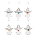 Set of 24 Guardian Angel Suncatchers