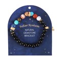 Set of 30 Solar System Gemstone Bracelets in Display