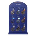 Set of 36 Solar System Planet Suncatchers on Display