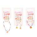 Set of 18 Funky Fungi Mushroom Jewellery Pieces on Display