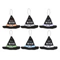 Set of 36 Witch Hat Mini Signs on Display