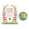 Set of 24 Lucky Clover Sentiment Stones