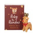 Set of 24 Ruby the Reindeer Pocket Charms in Display